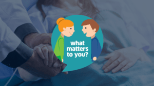 a imgame apresenta o logotipo da campanha What Matters To You - O que importa para você?